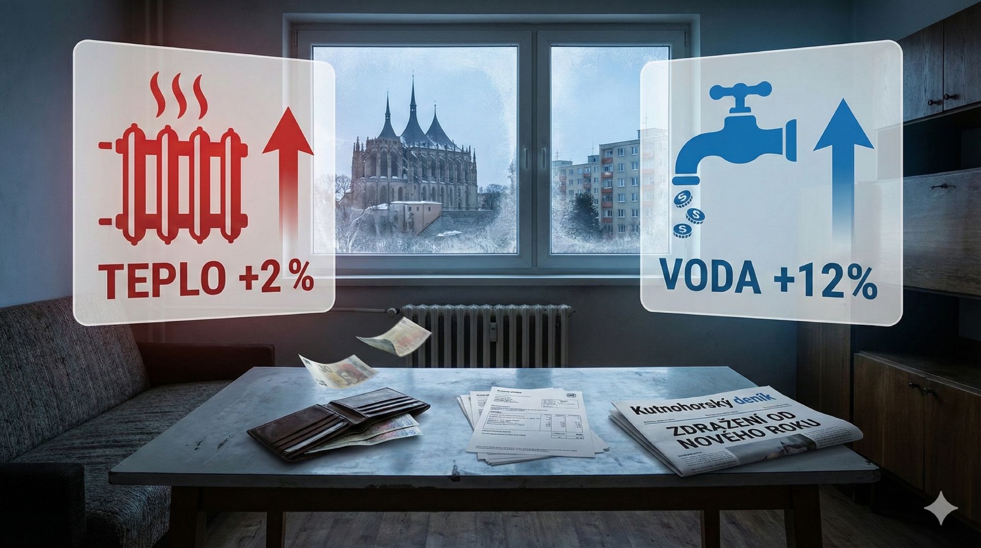 Občanům Šipší se služby opět prodraží